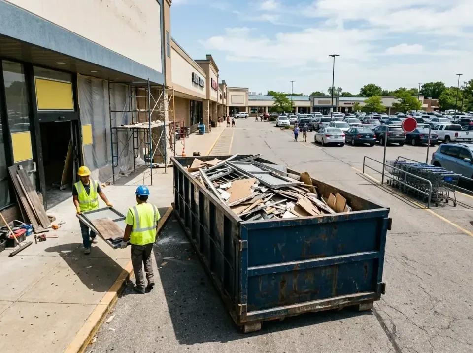 retail-store-renovation-debris-003 — frequently asked questions, Roll-off Dumpster Rentals in Verona, WI